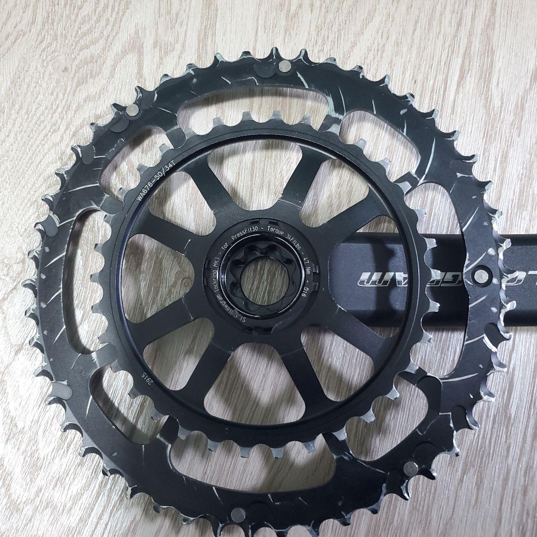 cannondale クランク165mm スパイダーリング 50-34t