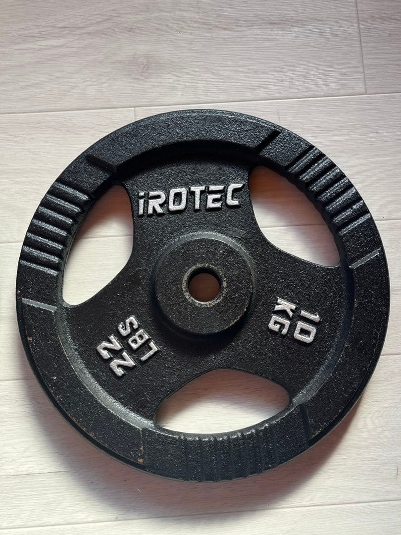 iROTECアイロテックダンベルプレート 10KG×2