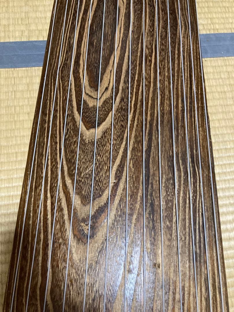 箏セット　すだれ彫　送料込み