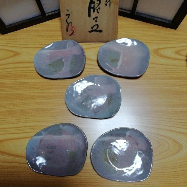 銘々皿　十枚　作家不明