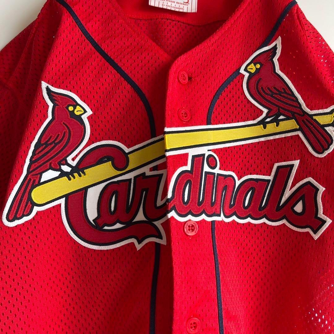 90s MLB セントルイスカージナルス ベースボールシャツ ヌートバー選手所属