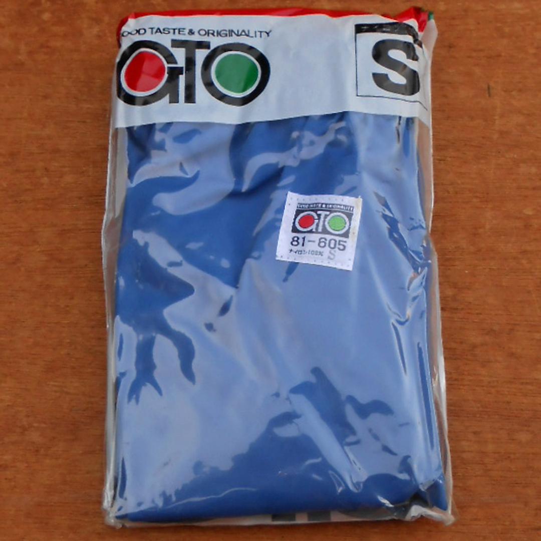80s GTO ナイロン S 青 ブルー 光沢 ショートパンツ ランパン 短パン