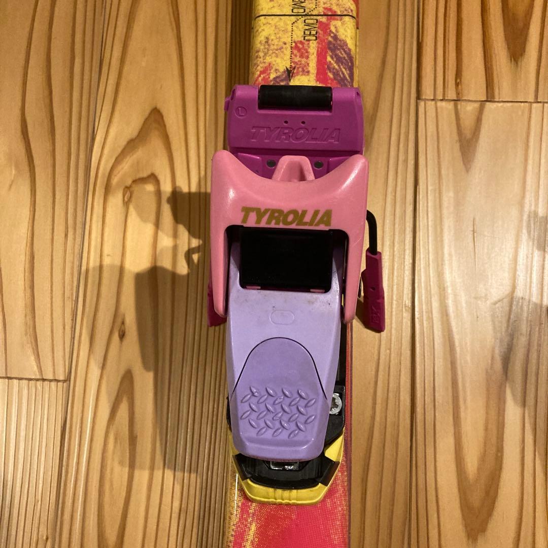 ROSSIGNOL スキー板 ピンク/イエロー