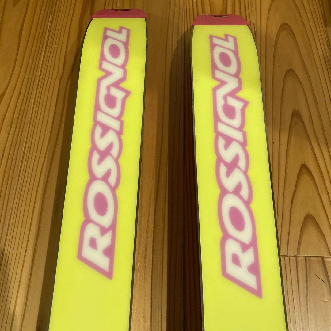 ROSSIGNOL スキー板 ピンク/イエロー