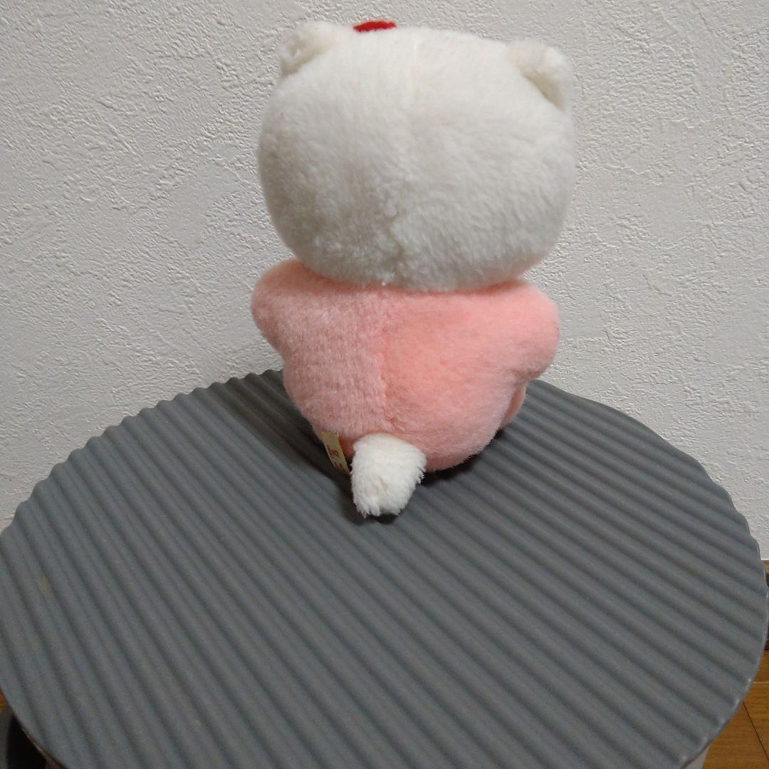 入手困難/希少/1976年初期キティちゃんのぬいぐるみ/旧ロゴ