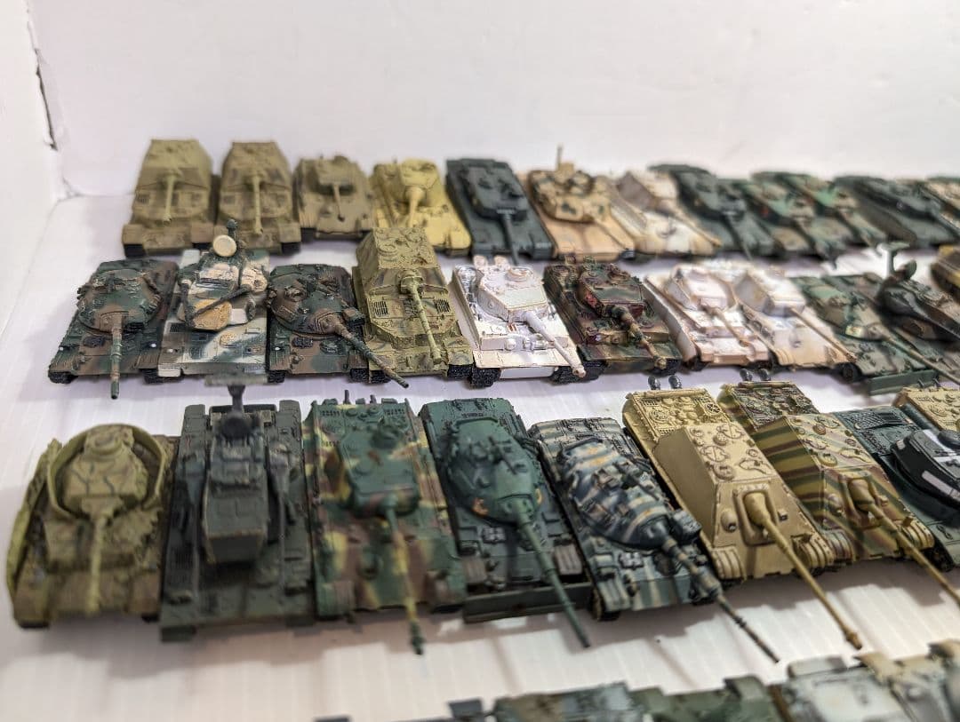 ミリタリーフィギュア戦車コレクション　ワールドタンクミュージアムなど99台まとめ