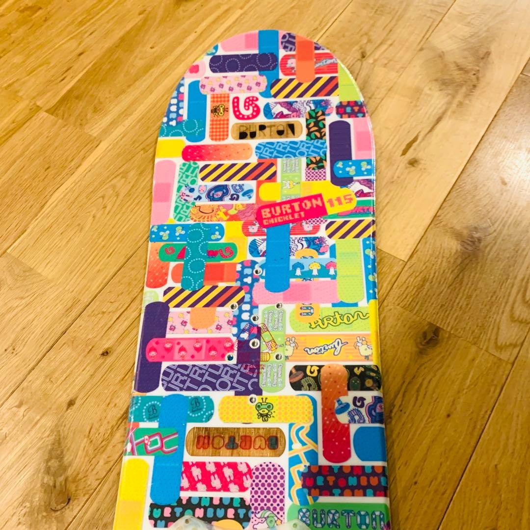 BURTON Chicklet 115cm スノーボード 板 バートン 子供用