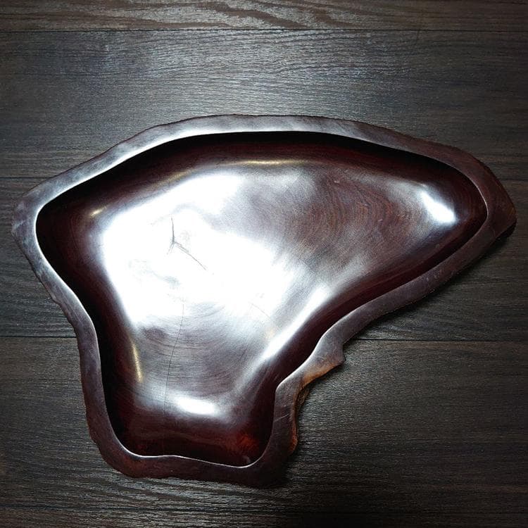 天然木 花台 美品　43㎝×27㎝ 板厚6.5㎝