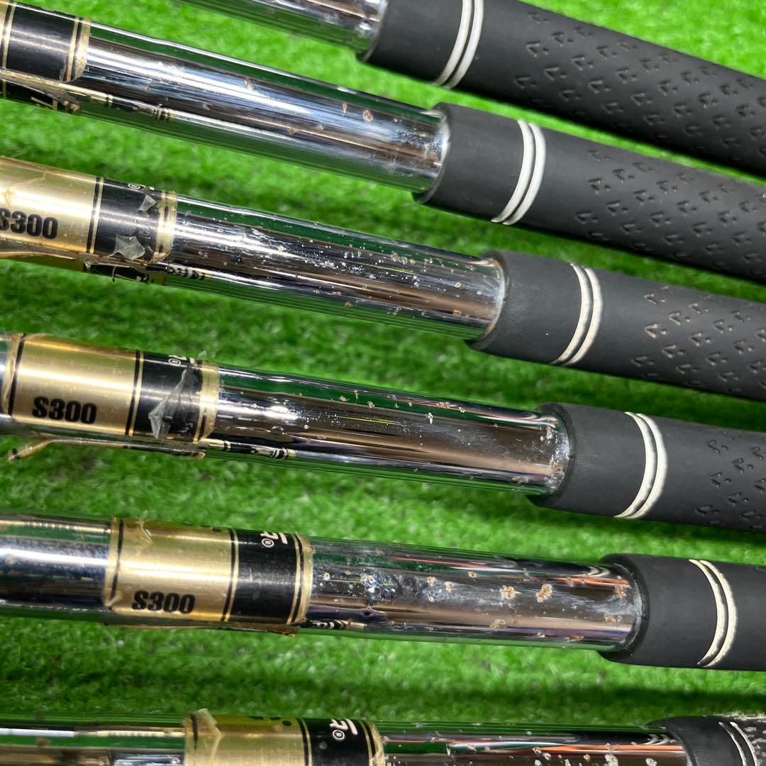 寶TIS-517 Callaway #4-9 アイアンセット S300