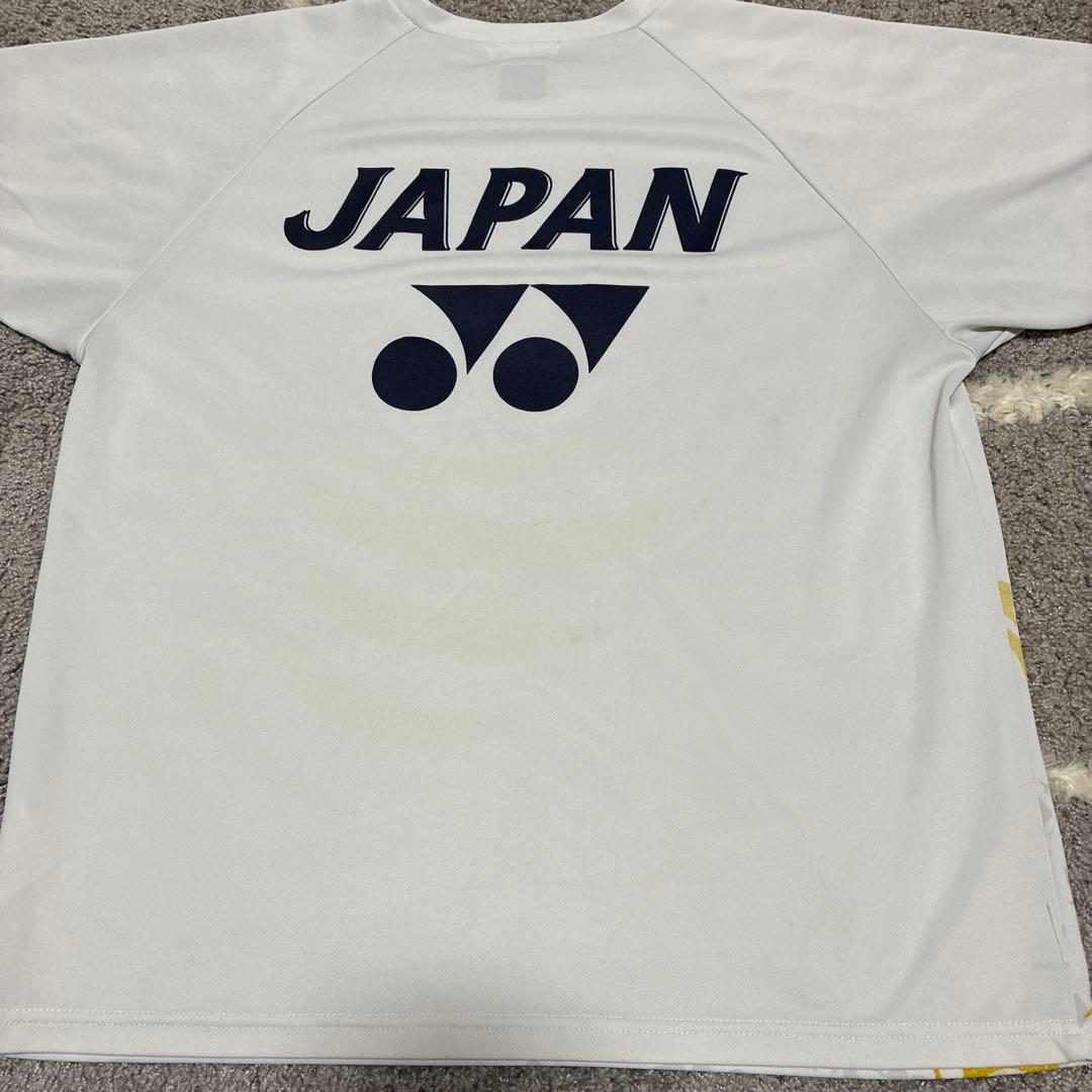 東京オリンピック バドミントンウェア L JAPAN背面