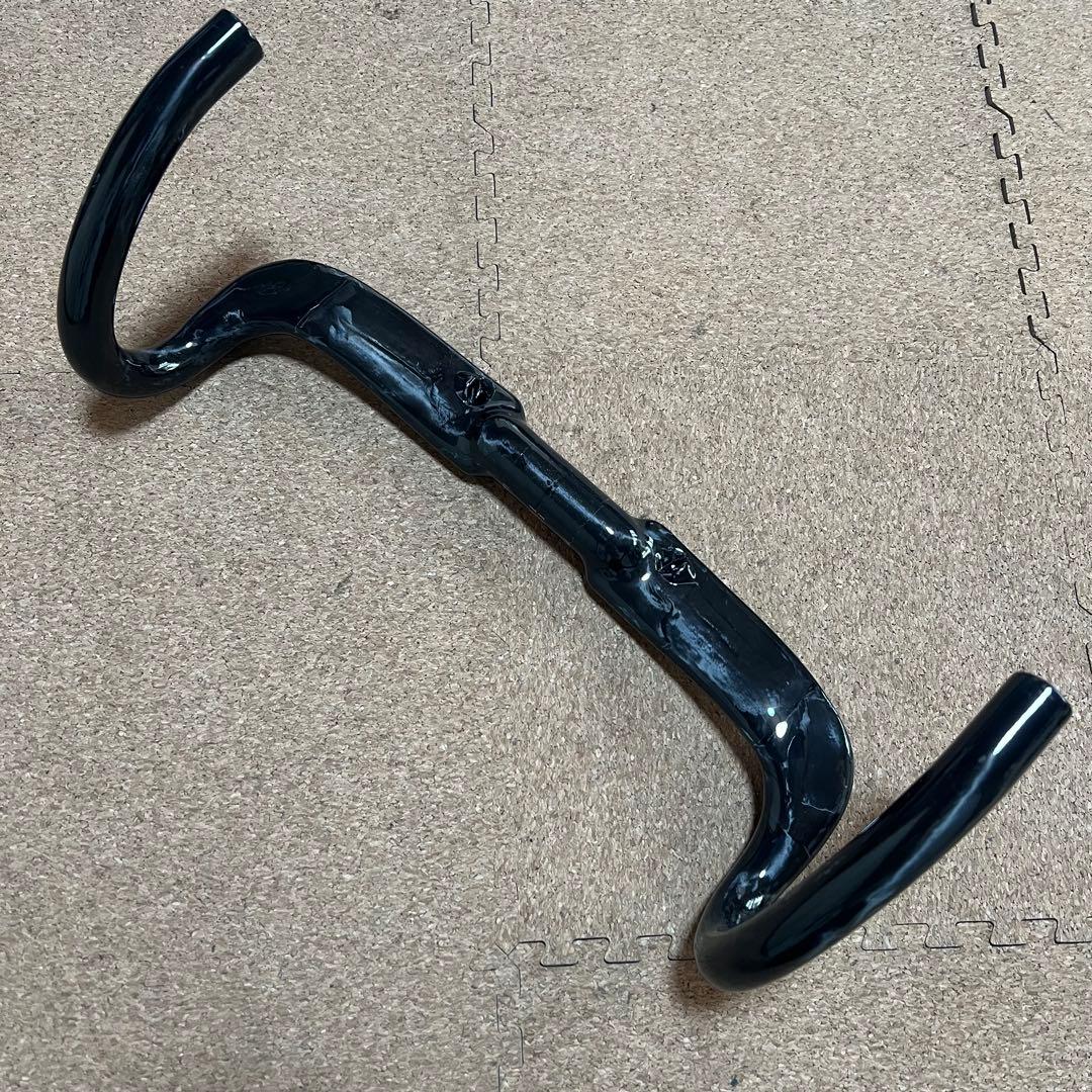 自転車　platt-p カーボン　エアロハンドル　ドロップハンドル　400mm