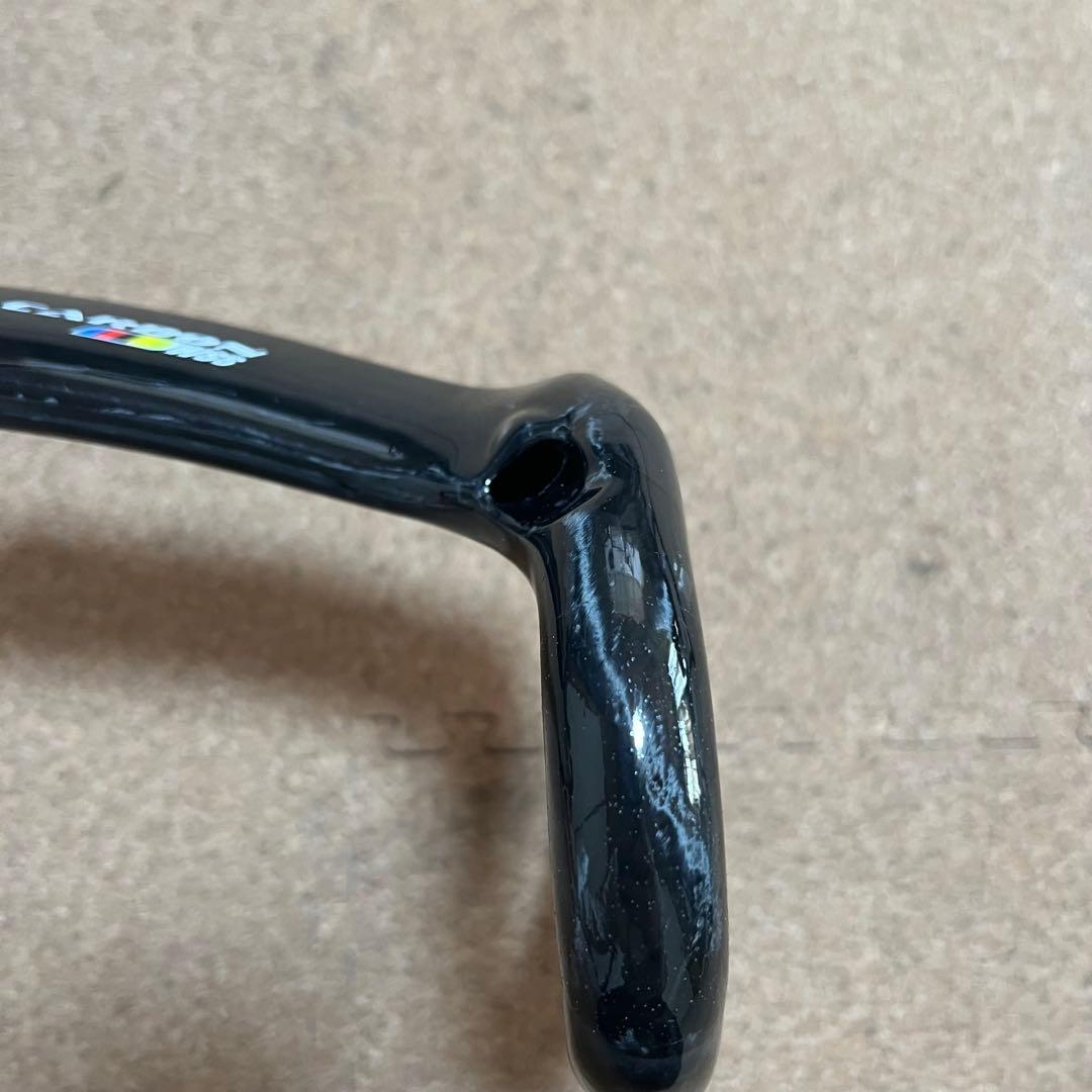 自転車　platt-p カーボン　エアロハンドル　ドロップハンドル　400mm