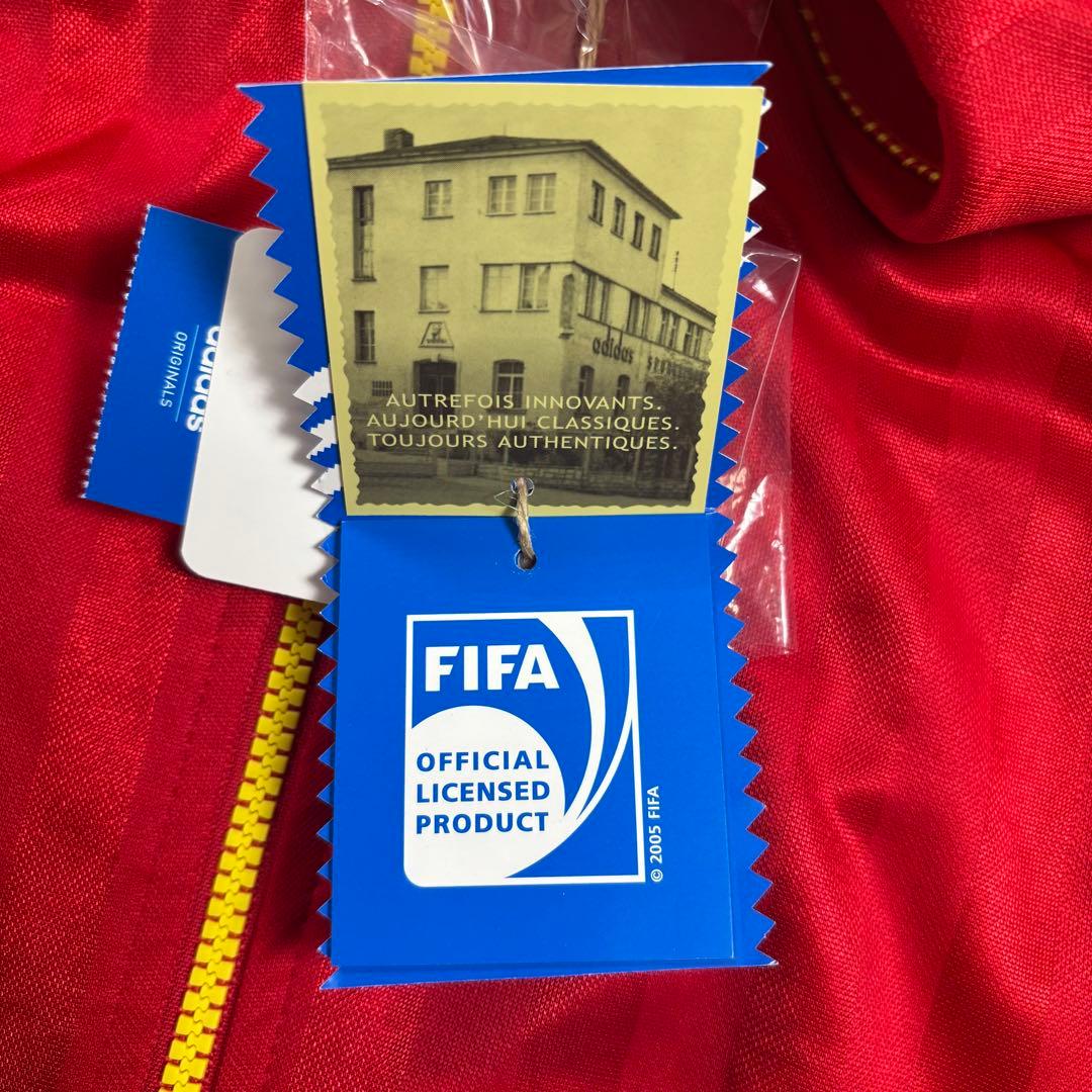 ✨タグ付き✨ アディダス スペイン代表 トラックジャケット FIFA 赤 O
