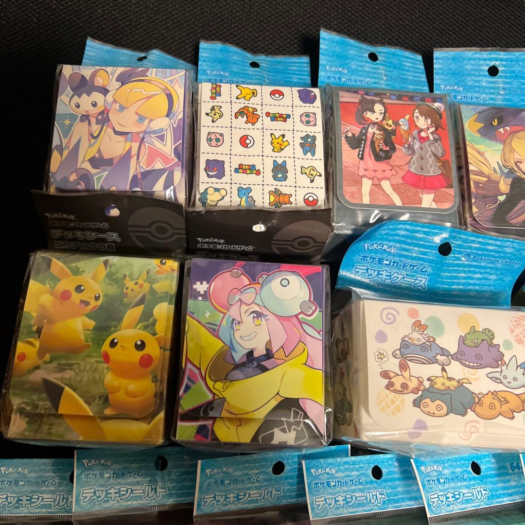 ポケカ　デッキケース　10個　デッキシールド　26個　計36個　バラ売り不可