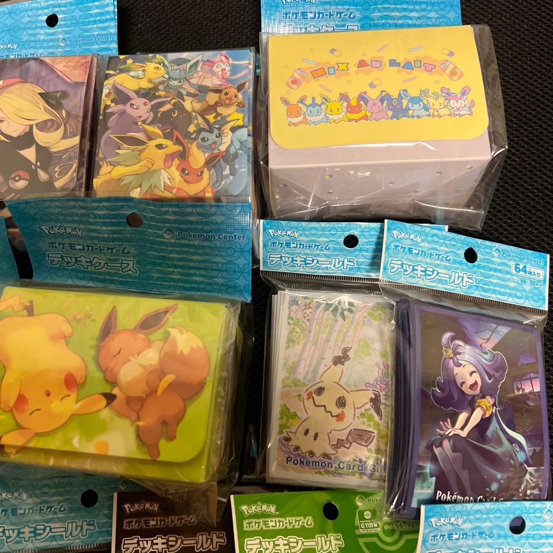 ポケカ　デッキケース　10個　デッキシールド　26個　計36個　バラ売り不可