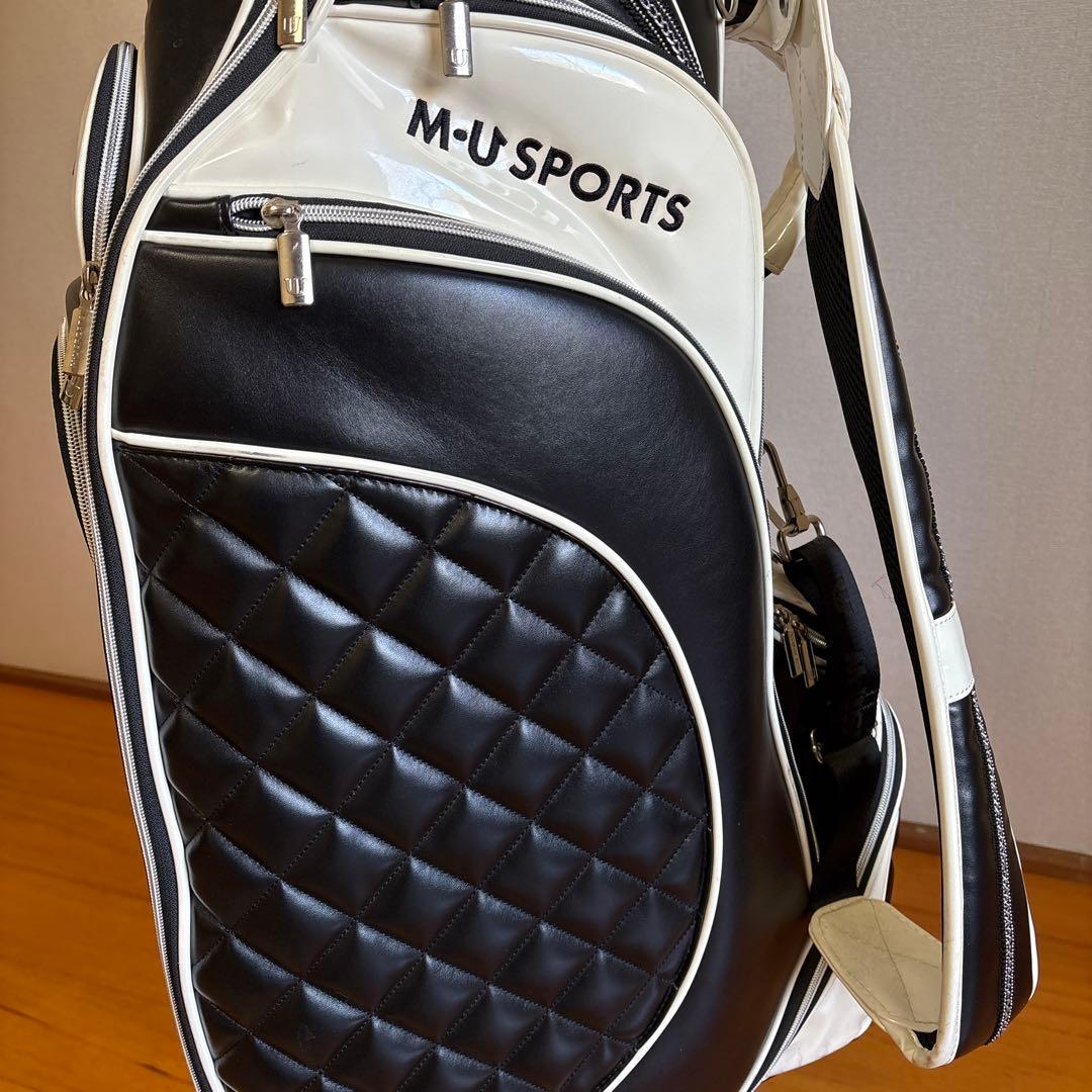 MU SPORTS エムユースポーツ キャディバッグ キャスターフード付き