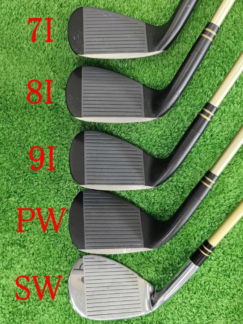 YONEX AERONA IRON 9本セット(3～9・PW・SW）