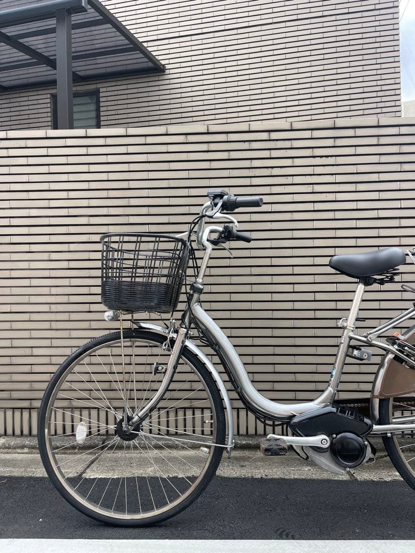 シルバー 電動アシスト自転車 シティタイプ26CBXA32
