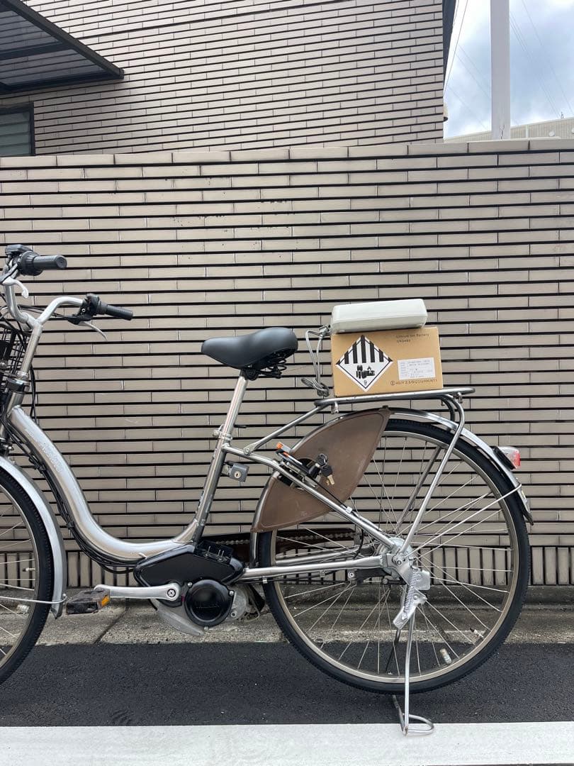 シルバー 電動アシスト自転車 シティタイプ26CBXA32