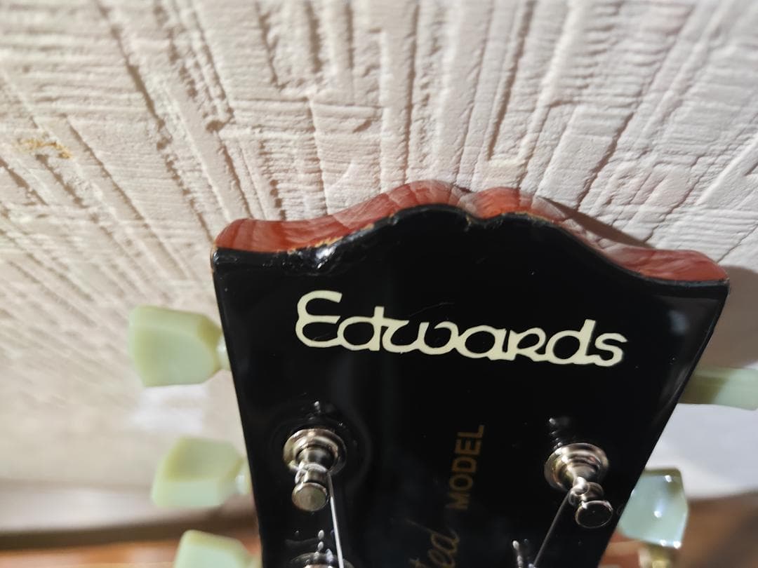 Edwards エレキギター + ギブソンハードケース(希望者のみ)