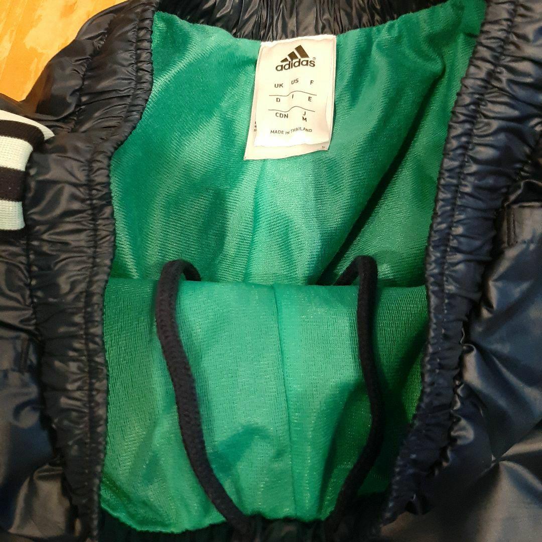 adidas ナイロン ピステ・ウィンドブレーカー 上下 ネイビー/スカイブルー
