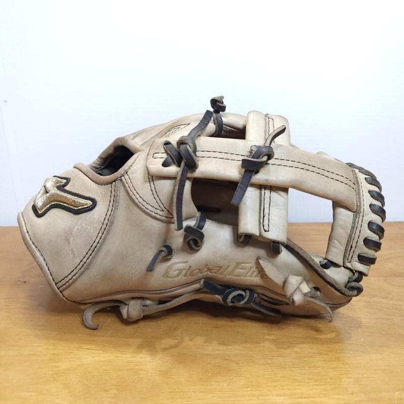 ミズノ グローバルエリート ∞ 最高峰モデル 限定ブロンド 内野用 硬式グローブ