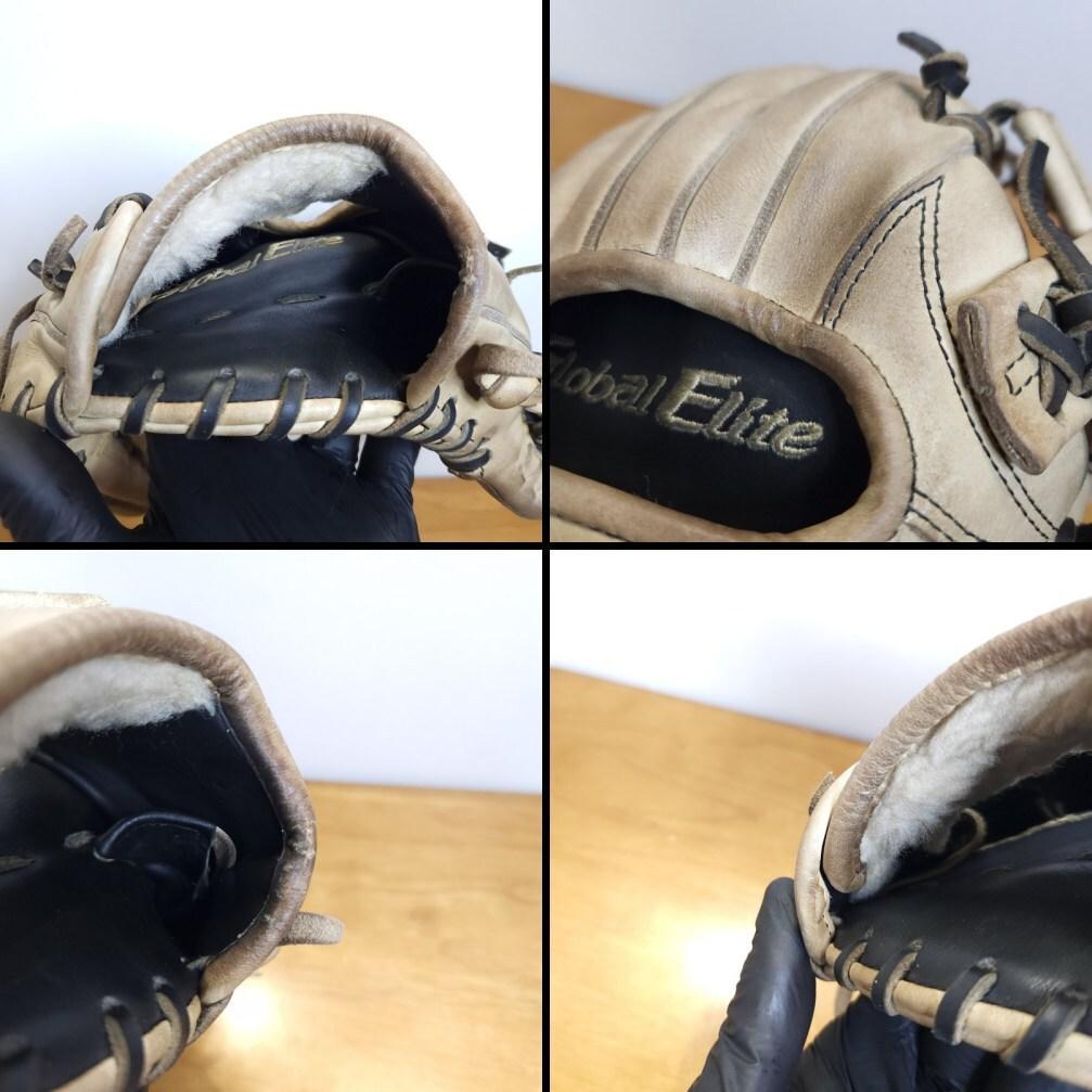 ミズノ グローバルエリート ∞ 最高峰モデル 限定ブロンド 内野用 硬式グローブ
