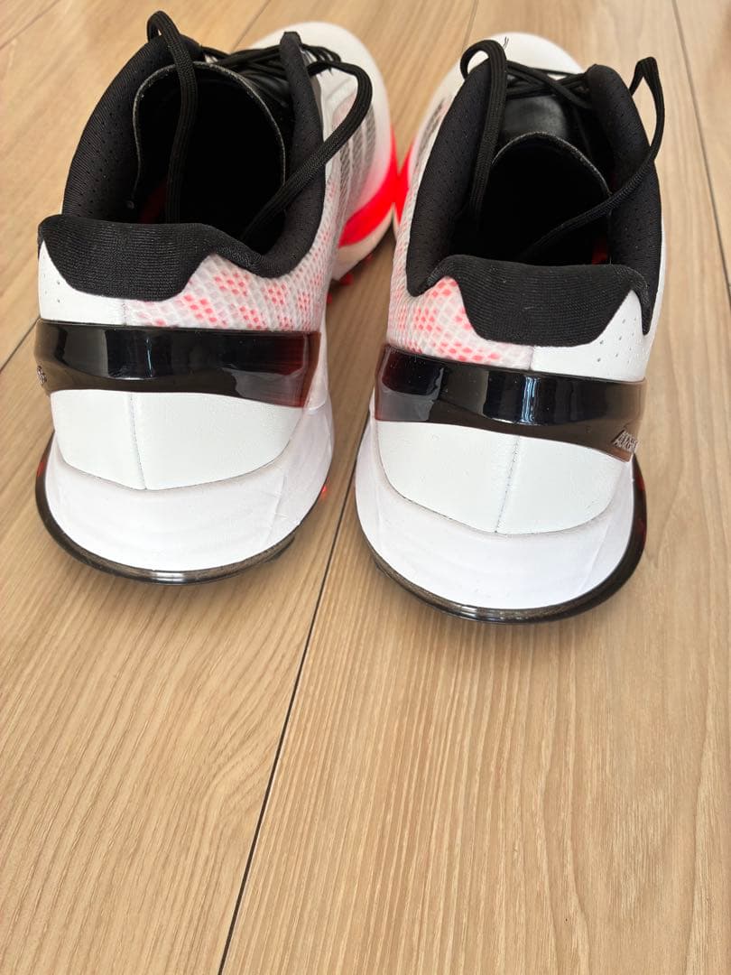 adidas adizero ZGゴルフシューズ ホワイト/レッド