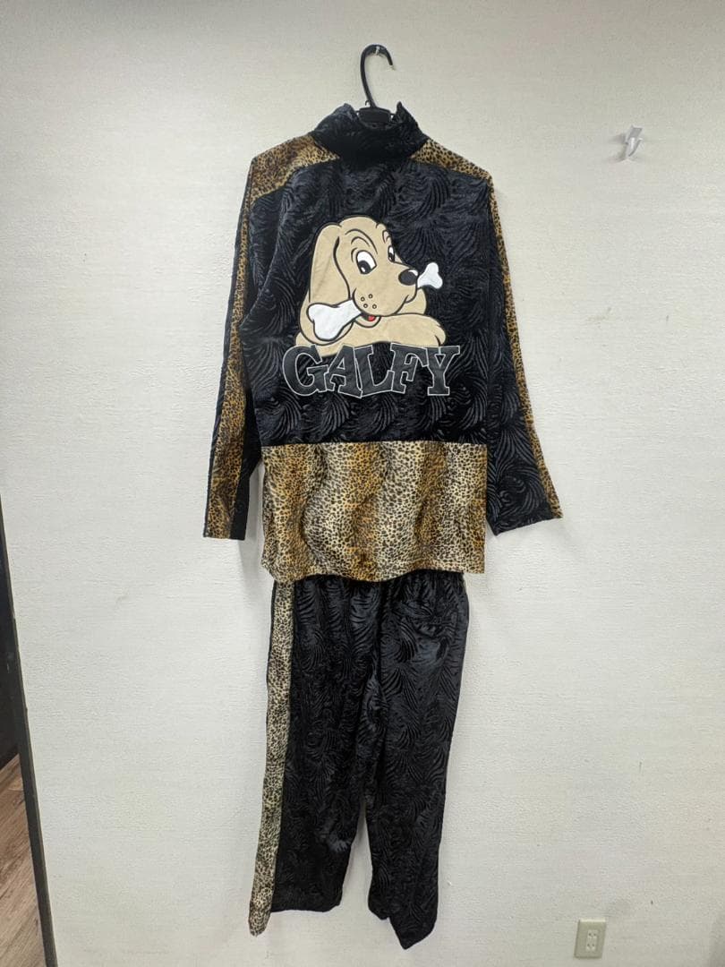 GALFY ジャージ上下セット ブラック　F