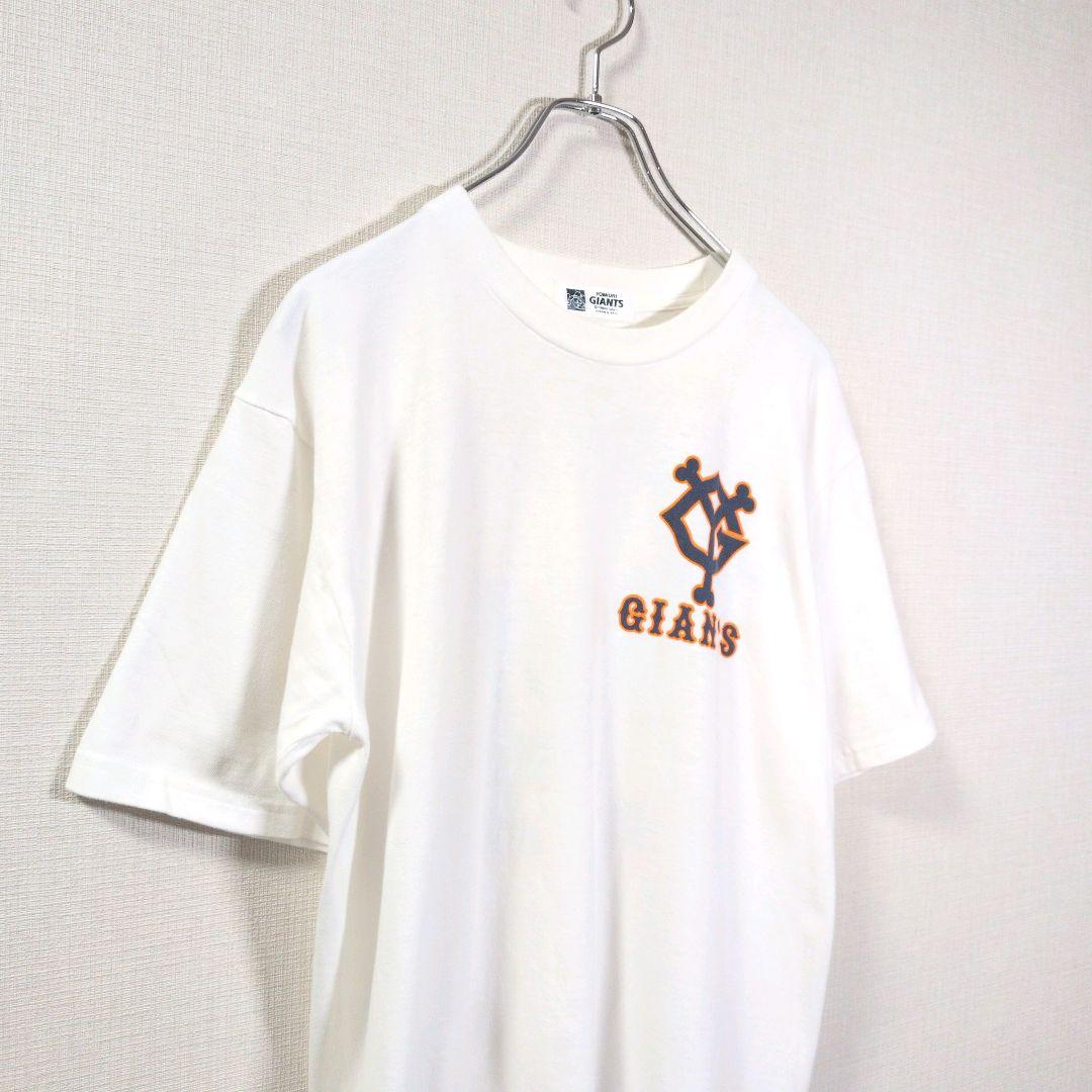 YOMIURI GIANTS Tシャツ 高橋由伸選手 ホワイト ロゴ　24