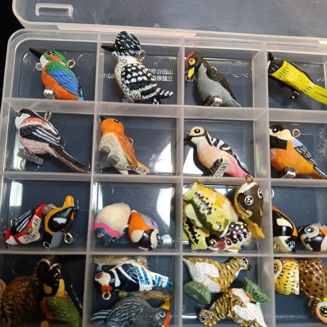 201.バードフィギュアセット 50個以上 カワセミ、クマゲラ、アカゲラ、野鳥多