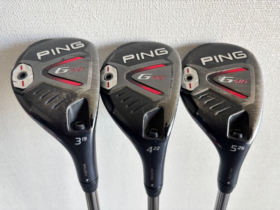 名器 PING G410 3U 4U 5U TOUR 173-85S 3本
