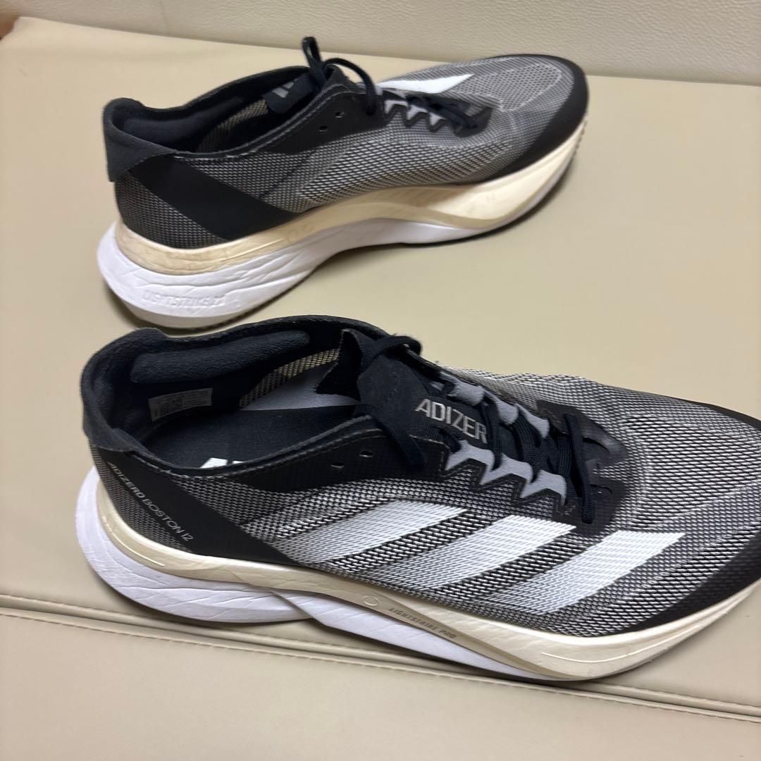 アディダス　アディゼロ　ボストン12 ワイド　adidas 27.0センチ