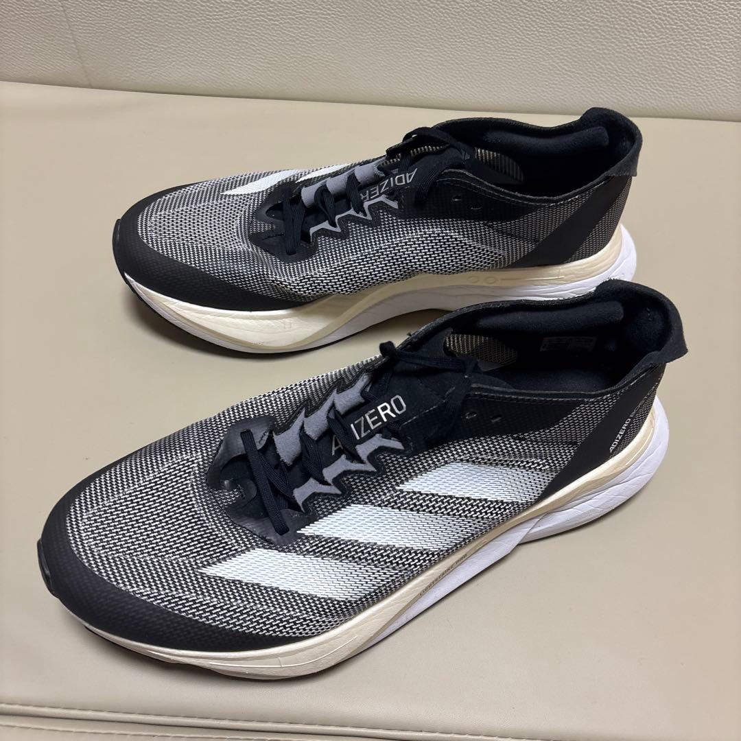アディダス　アディゼロ　ボストン12 ワイド　adidas 27.0センチ