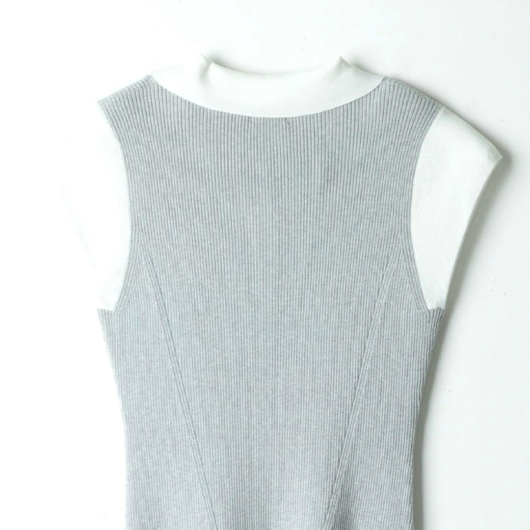 CPG GOLF グレー♡スキッパーニットドレス ♡新品未使用♡ゴルフウェア♡
