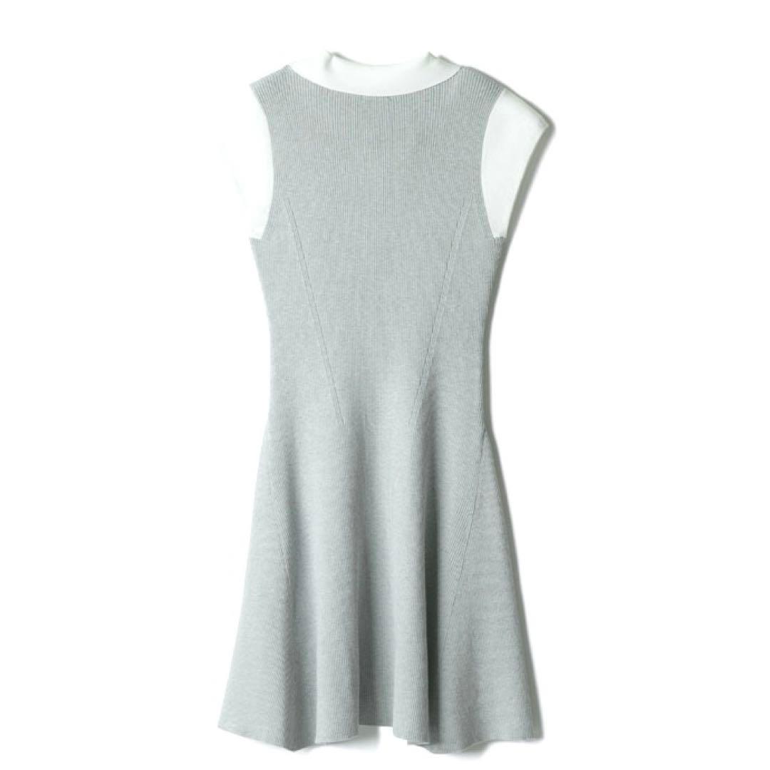 CPG GOLF グレー♡スキッパーニットドレス ♡新品未使用♡ゴルフウェア♡