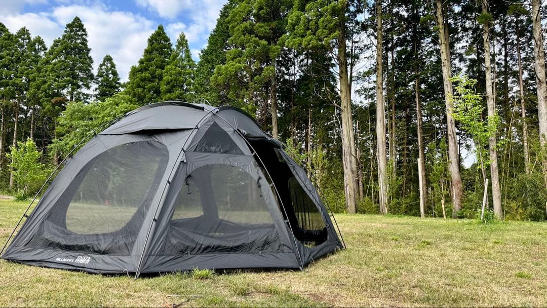 ブラックドームテントITHACA BUNKERDOME GRADE PLUS
