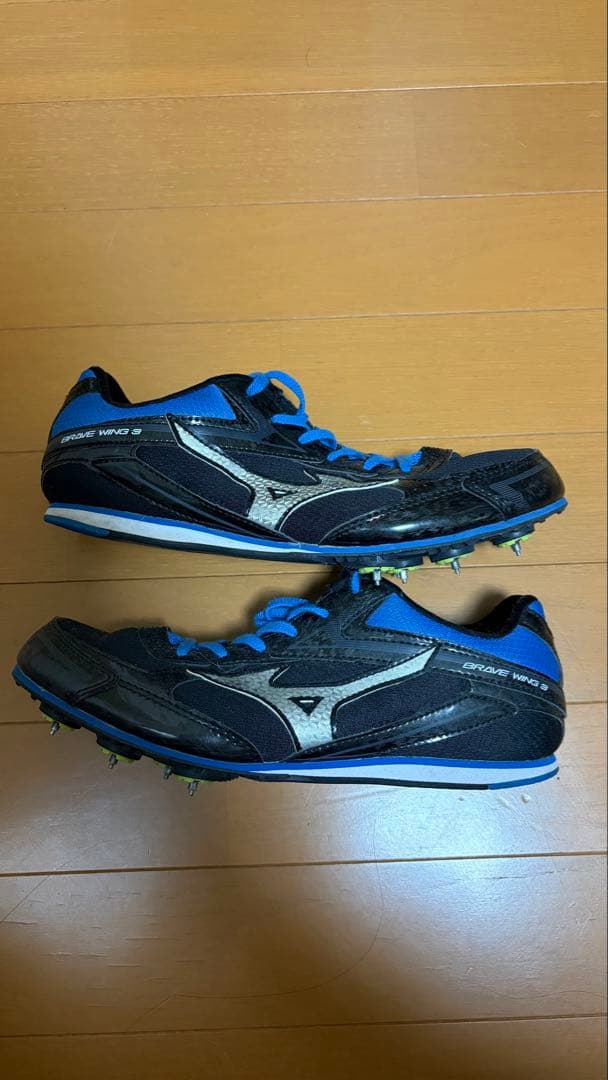 Mizuno brave wing3 26cmブラック/ブルー