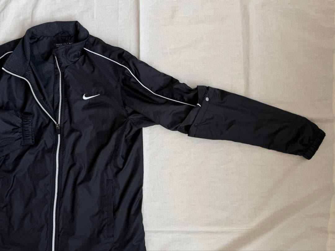 Nike ゴルフ ブラック レインウェア メンズ 上下 M
