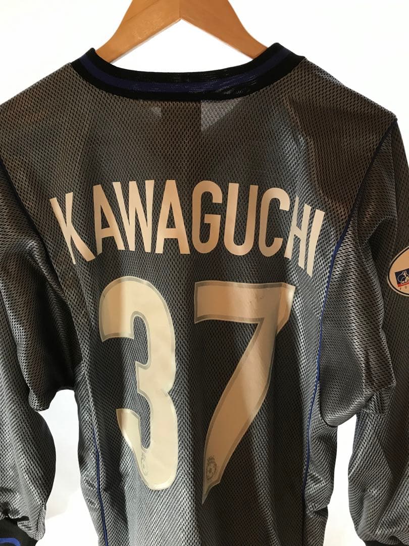 正規品PompeysportsポーツマスFC「37」川口能活 長袖Mユニフォーム