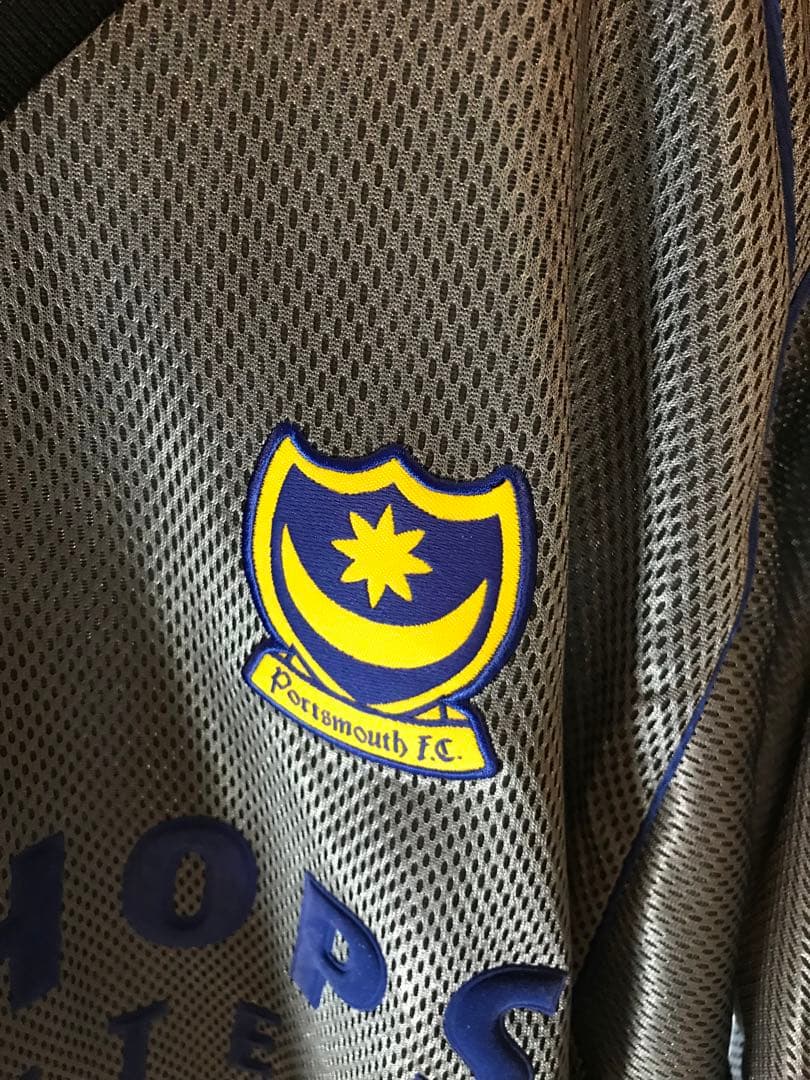 正規品PompeysportsポーツマスFC「37」川口能活 長袖Mユニフォーム
