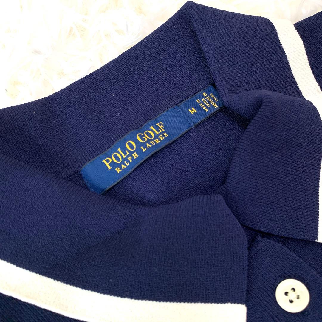 【未使用級⭐︎】ポロ ゴルフ ラルフローレン ワンピース ひざ丈 M ネイビー
