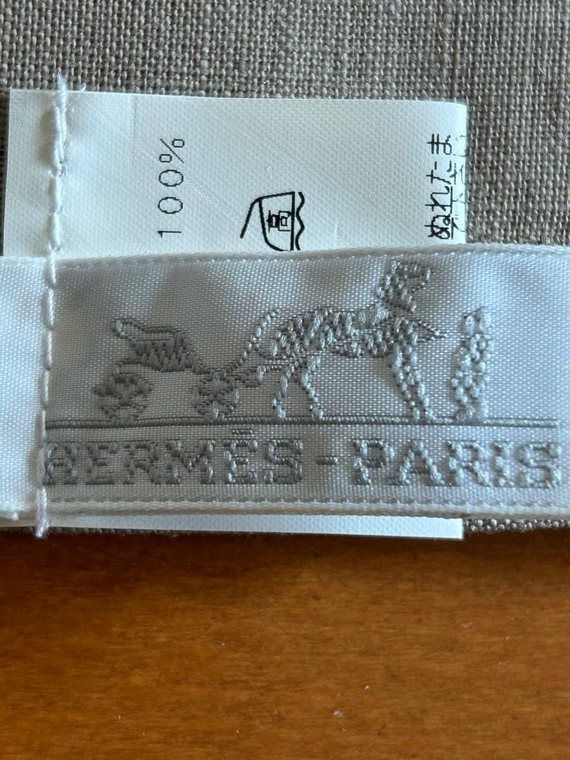 HERMES エルメスランチョンマット　と馬の刺繍のナフキンセット　3組