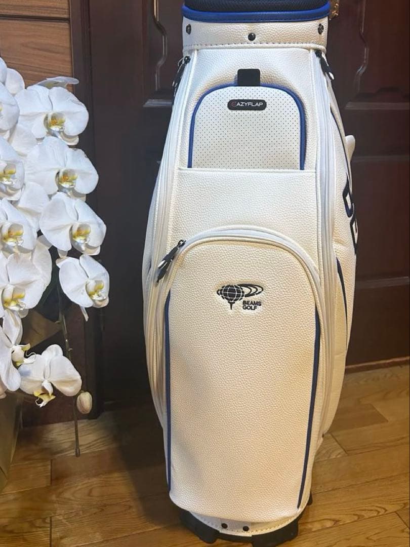 2026モデル BEAMSGOLF ツアープロキャディーバック3