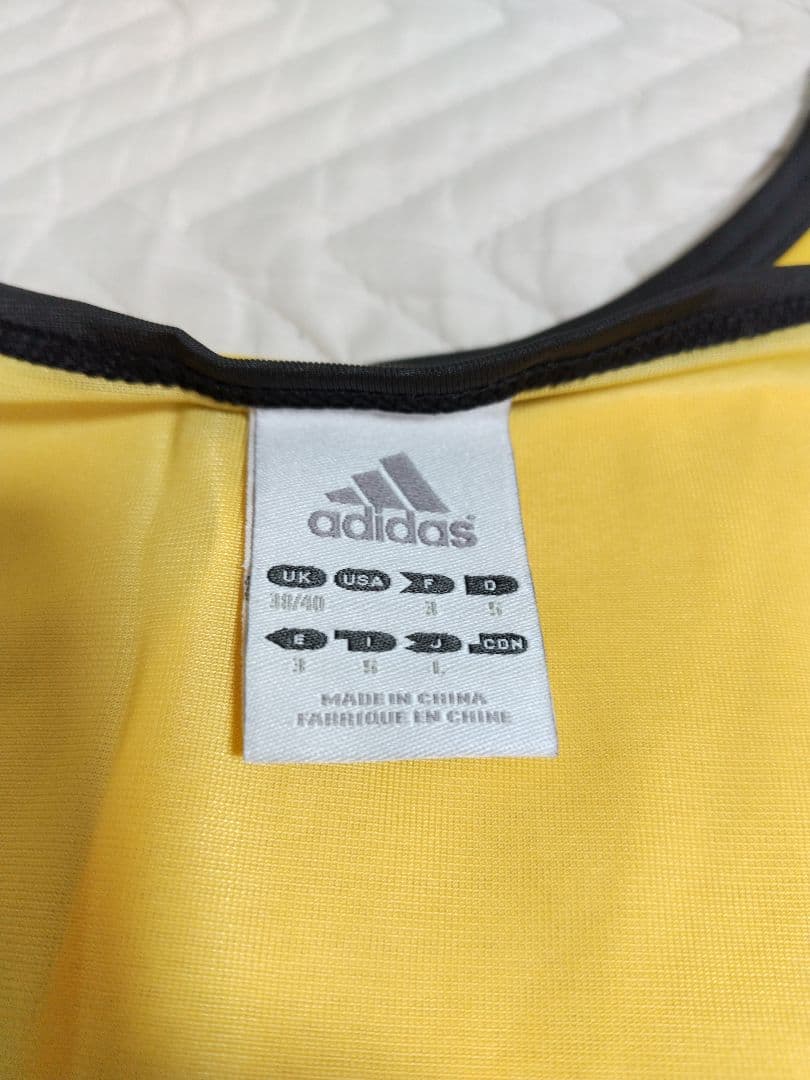 adidas ビブス 10枚セット 黄色 Lサイズ サッカー