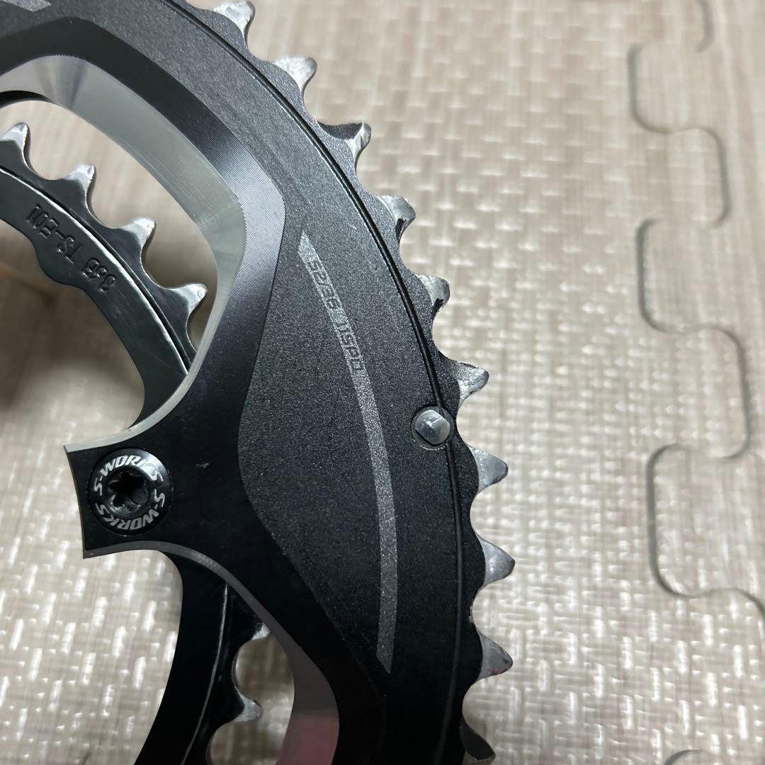 S-Works チェーンリング 11s 52T36T PCD110