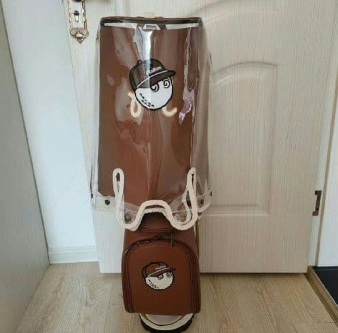 マルボンゴルフmalbon golf マルボン キャディバッグブラウン新品