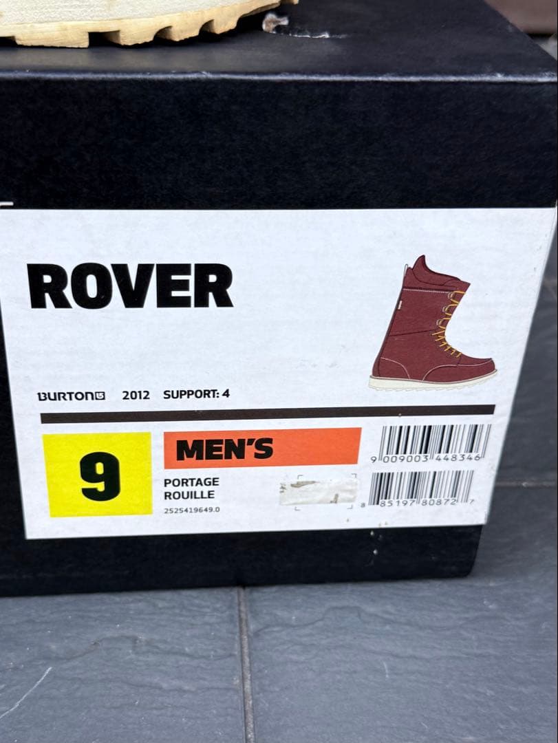 バートン　ROVER サイズ９　レッドウイング