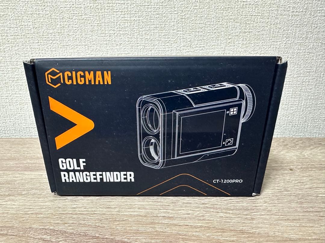 【ほぼ未使用品】CIGMAN CT-1200PRO ゴルフ用距離計