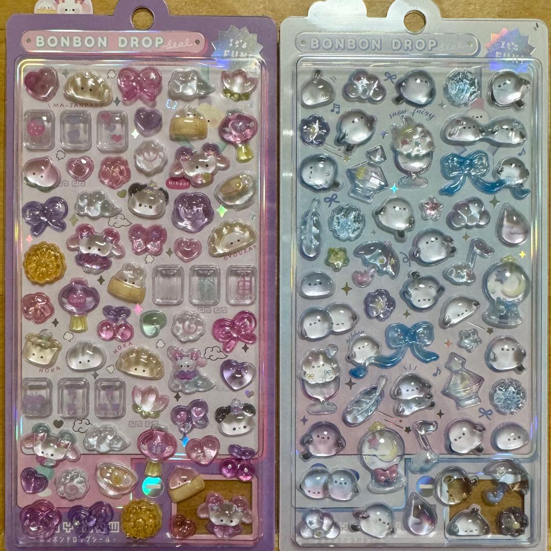【正規品】 ボンボンドロップシール はちみつ しまえな にーはお ゆにこん 4種